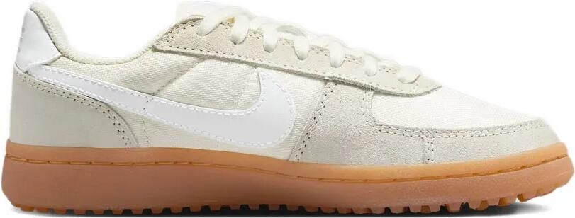 Nike Kids Suède leren sneakers Wit