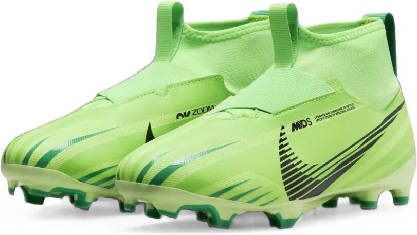 Nike Kids Superfly 9 Academy Mercurial sneakers Groen