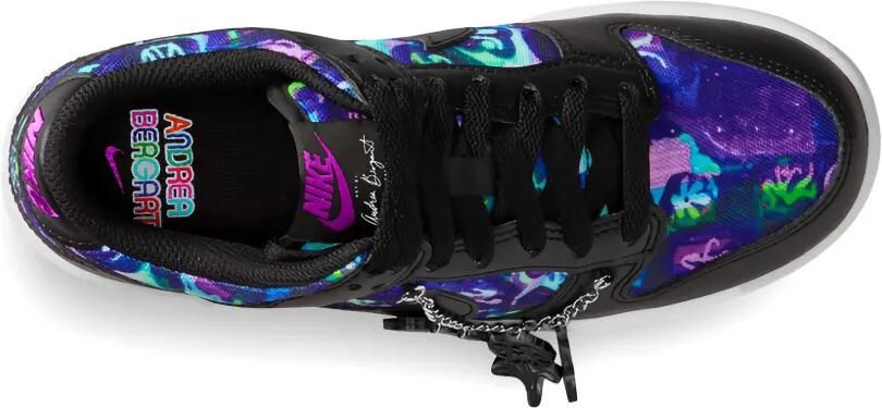 Nike Kids x Andrea Bergart Dunk Low sneakers Zwart