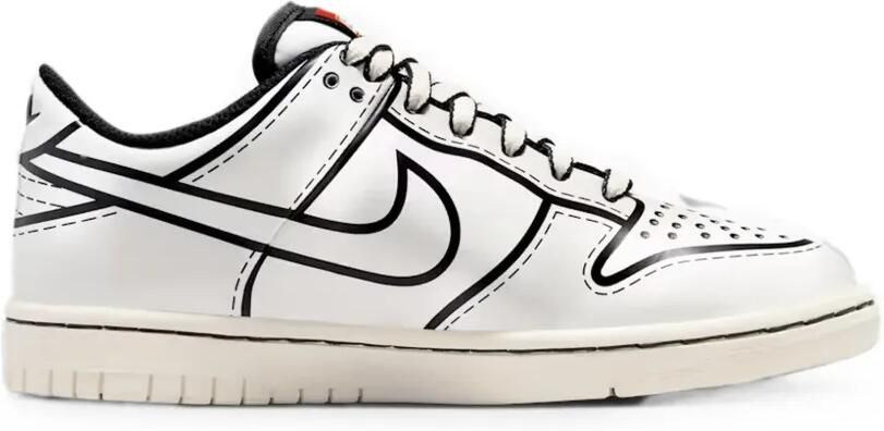 Nike Kids x LEGO Dunk Low sneakers Wit