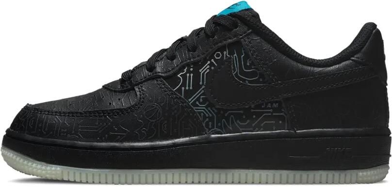 Nike Kids x Space Jam Air Force 1 low sneakers Zwart