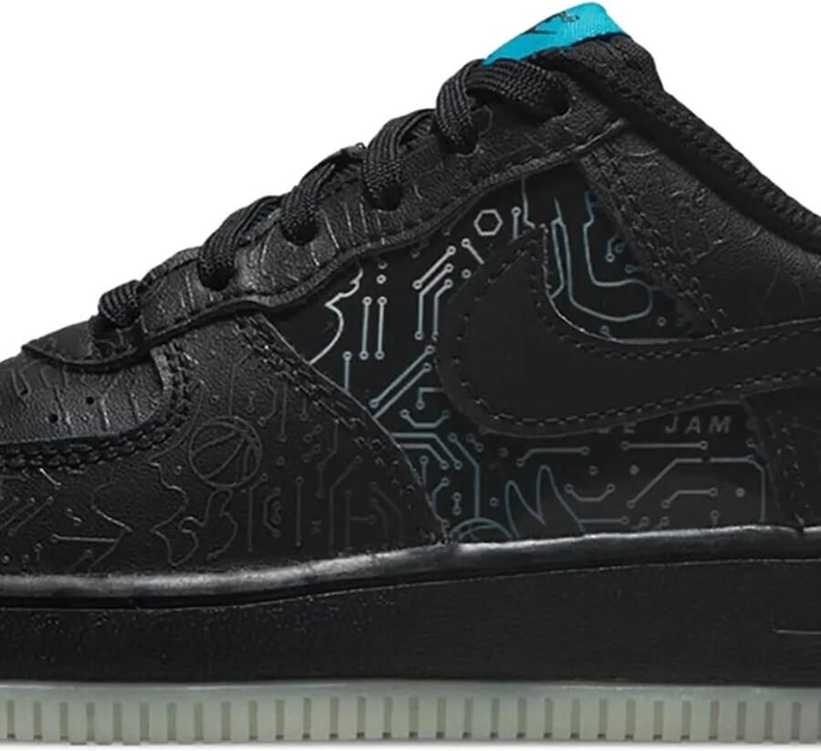 Nike Kids x Space Jam Air Force 1 low sneakers Zwart - Foto 2