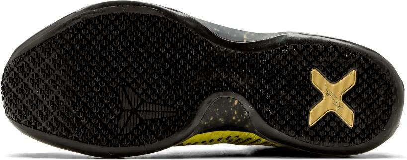 Nike Kobe 10 Elite CODA sneakers Geel - Foto 4