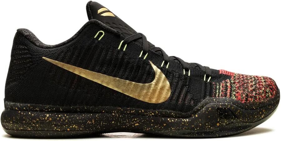 Nike Kobe 10 Elite Low Xmas sneakers Zwart