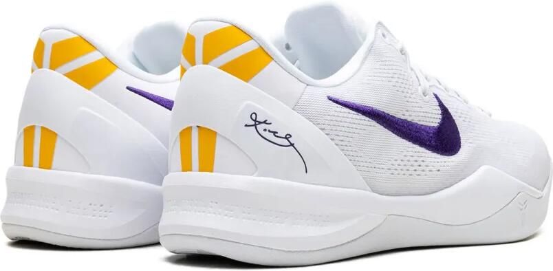 Nike Kobe 8 Protro "Lakers Home" sneakers Wit - Foto 3