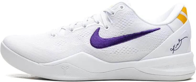 Nike Kobe 8 Protro "Lakers Home" sneakers Wit - Foto 4
