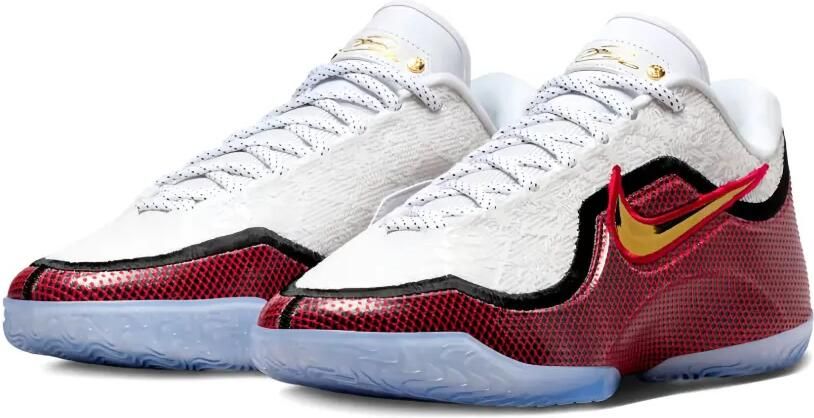 Nike LeBron 23 Grand Opening metallic sneakers Wit - Foto 2