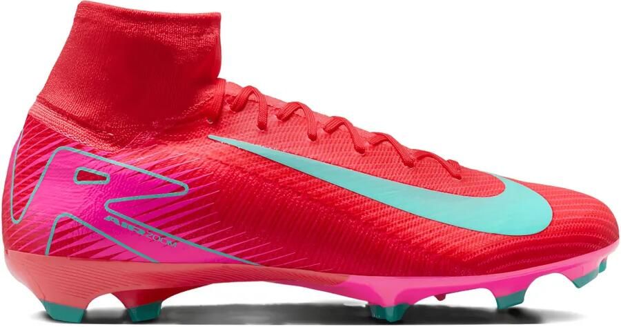 Nike Mercurial Superfly 10 Elite "Ember Glow Aurora Green" sneakers Rood