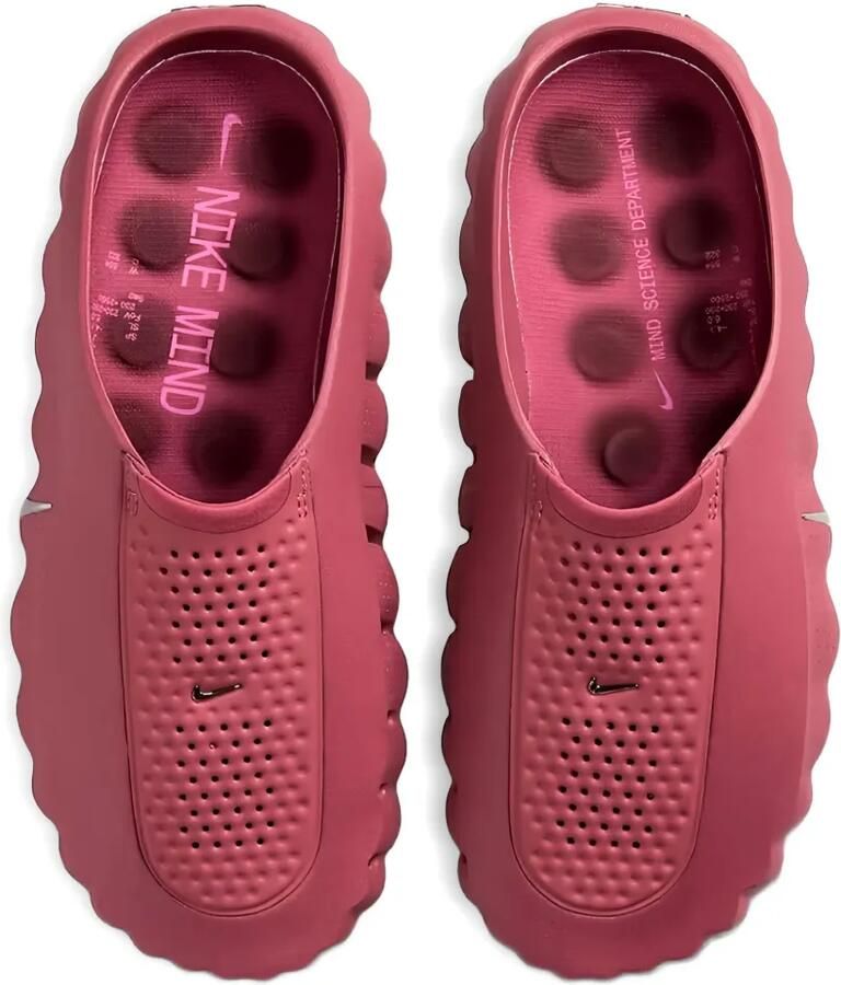 Nike Mind 001 platte muiltjes met geperforeerde details Roze - Foto 2