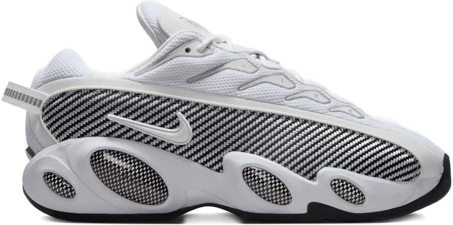 Nike KD18 sneakers met skeletprint Zwart