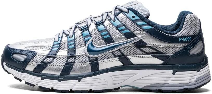 Nike P-6000 "Armory Navy Flat Silver" sneakers Blauw - Foto 4