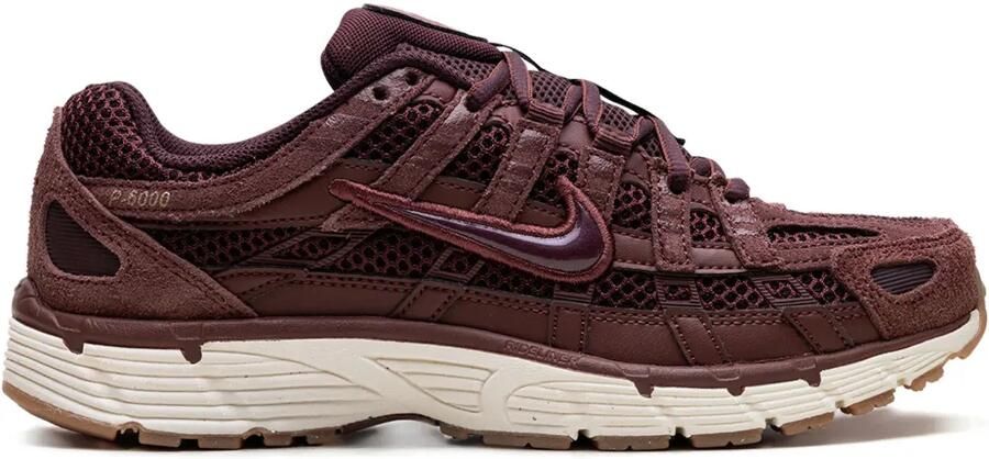Nike P-6000 SE "Dark Pony Metallic Gold Pale Ivory Burgundy Crush" sneakers Rood