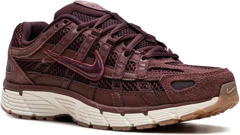 Nike P-6000 SE "Dark Pony Metallic Gold Pale Ivory Burgundy Crush" sneakers Rood - Foto 2