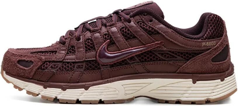 Nike P-6000 SE "Dark Pony Metallic Gold Pale Ivory Burgundy Crush" sneakers Rood - Foto 4