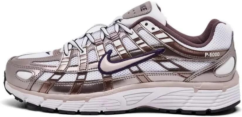 Nike P-6000 sneakers met vlakken Wit