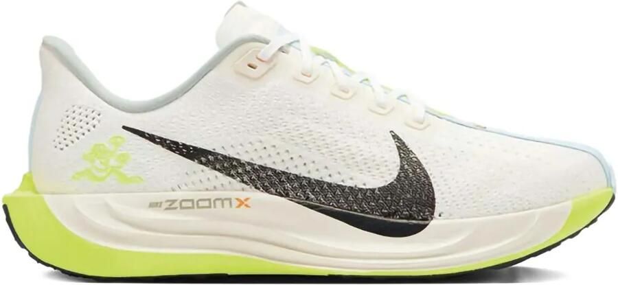 Nike Pegasus Plus "Sail Pale Ivory Volt Black" sneakers Wit