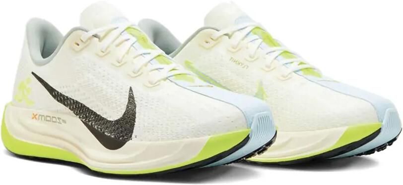 Nike Pegasus Plus "Sail Pale Ivory Volt Black" sneakers Wit - Foto 2