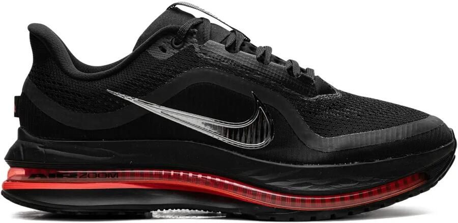 Nike Pegasus Premium "Black Bright Crimson Metallic Silver" sneakers Zwart