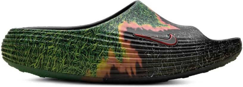 Nike ReactX Rejuven8 slippers met gras-print Grijs