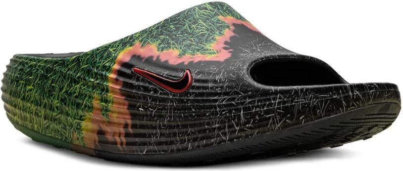 Nike ReactX Rejuven8 slippers met gras-print Grijs - Foto 2