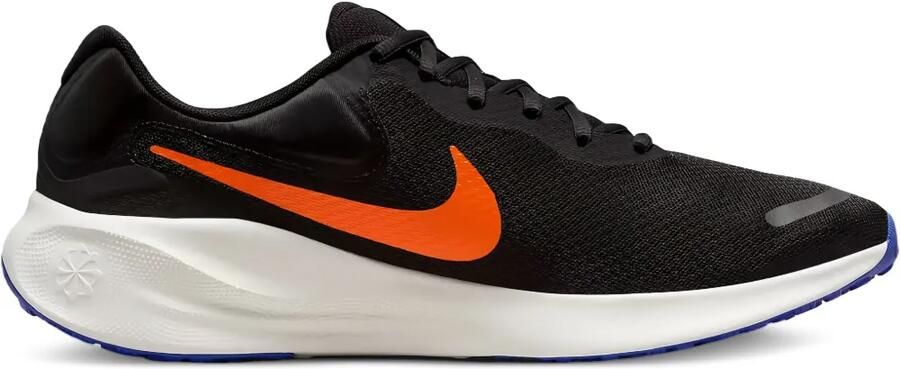 Nike Revolution 7 "Black Astronomy Blue Sail Hyper Crimson" sneakers Zwart - Foto 2