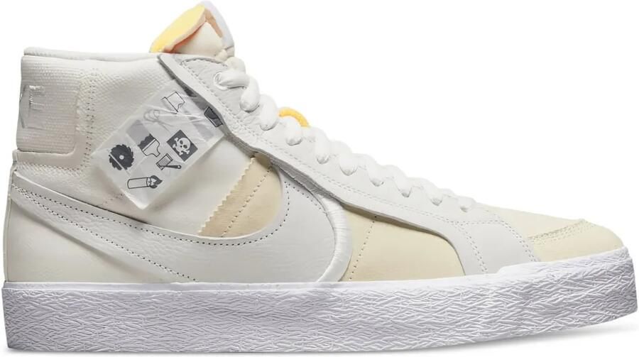 Nike SB Blazer Mid "White" sneakers Wit - Foto 3