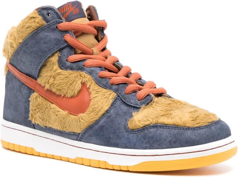 Nike SB Dunk High Papa Bear sneakers Bruin - Foto 4