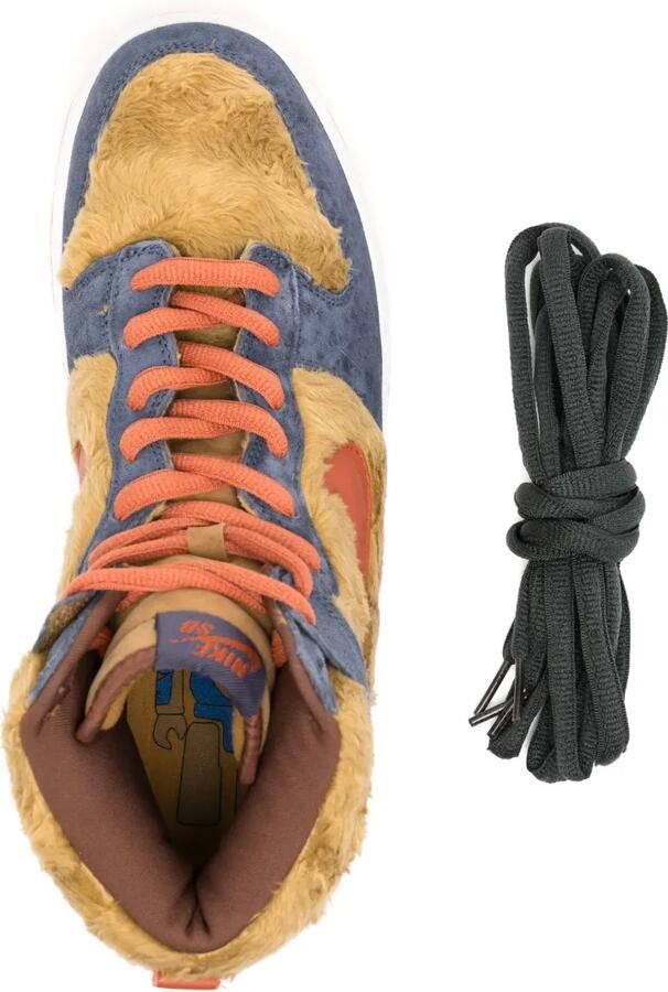 Nike SB Dunk High Papa Bear sneakers Bruin - Foto 2