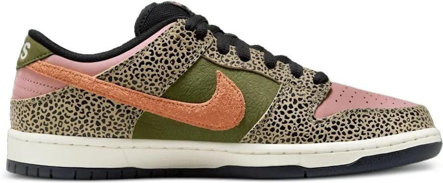 Nike SB Dunk Low "Burgundy Crush Olive Flak" sneakers Rood - Foto 10