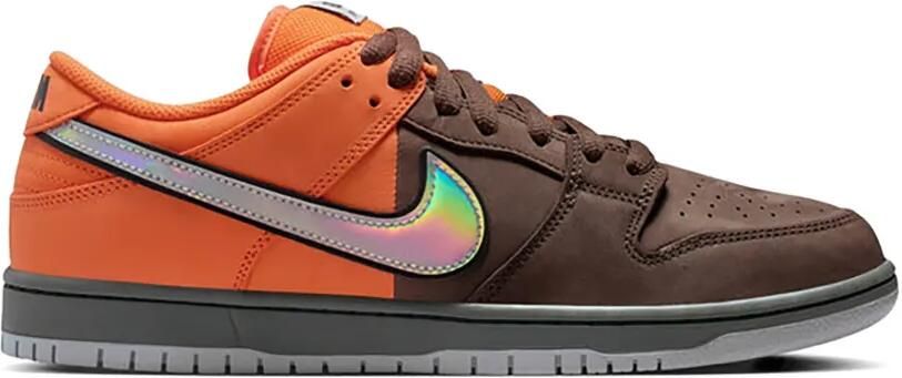 Nike Dunk Low Retro fleece-Swoosh sneakers Blauw - Foto 10