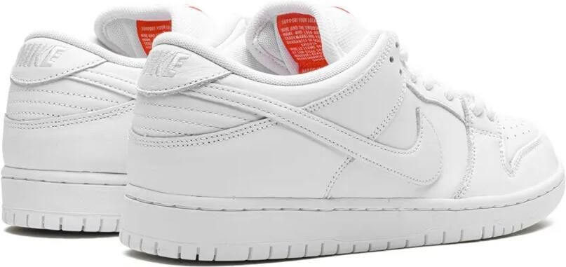 Nike SB Dunk Low Pro "Triple White" sneakers Wit - Foto 3