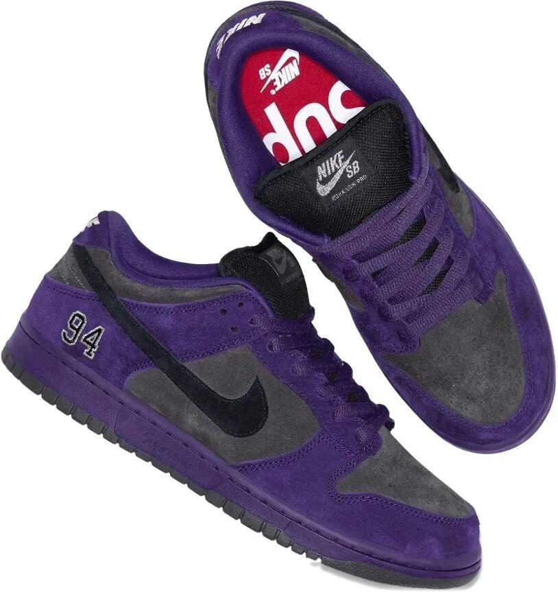 Nike SB Dunk Low "Supreme Ink" sneakers Paars - Foto 2