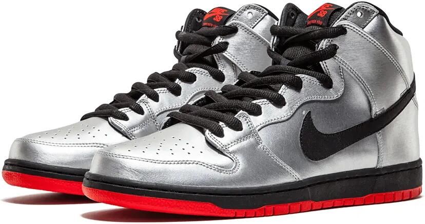 Nike SB Dunk Pro high-top sneakers Zilver - Foto 3