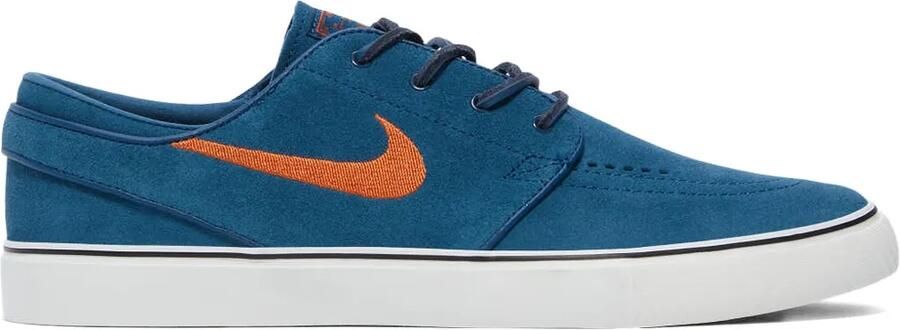Nike SB Zoom Janoski "Blue Force Campfire Orange" sneakers Blauw