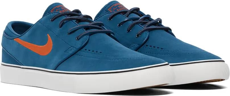 Nike SB Zoom Janoski "Blue Force Campfire Orange" sneakers Blauw - Foto 2