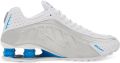 Nike Shox R4 geperforeerde sneakers Wit - Wit