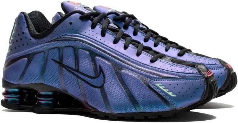 Nike Shox R4 "Iridescent Black" sneakers Blauw