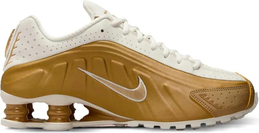 Nike Shox R4 "Metallic Gold" sneakers Wit - Foto 2