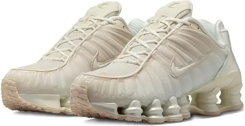Nike Shox TL "Pearl White" sneakers Wit - Foto 2