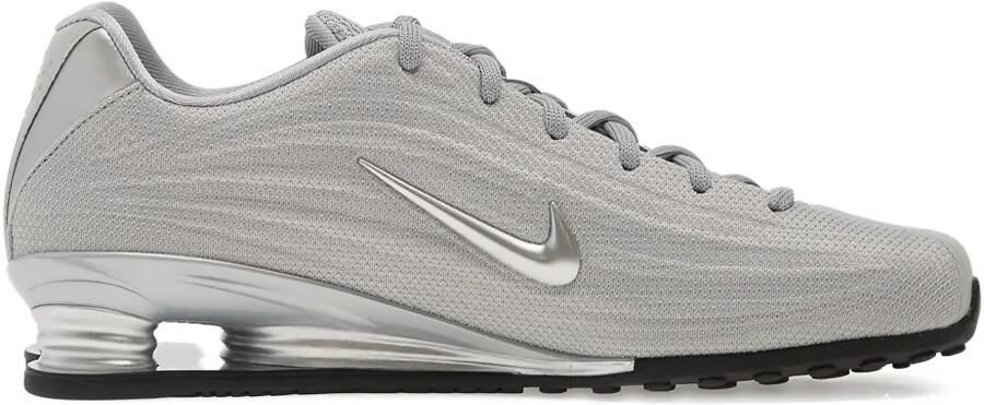 Nike Shox Z sneakers met metallic logo Grijs