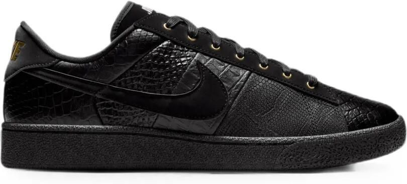 Nike Tennis Classic sneakers met krokodillen-reliëf Zwart