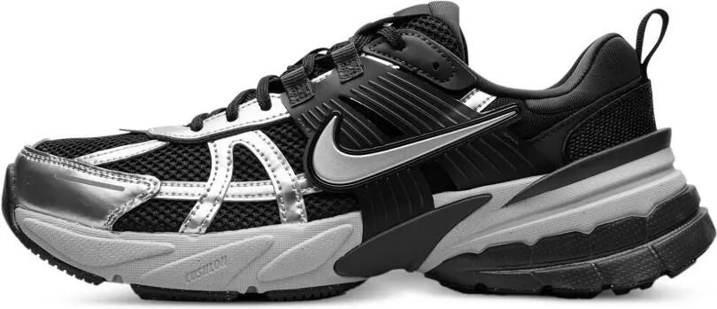 Nike V2K Run "Black Metallic Silver" sneakers Zwart - Foto 4