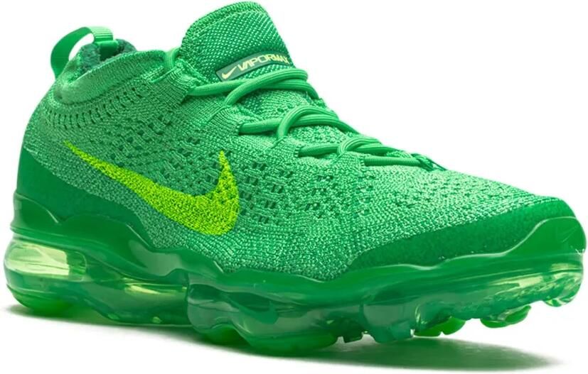 Nike Vapormax 2023 Flyknit WMNS "Green Shock" Groen - Foto 2