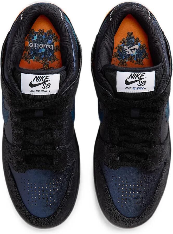Nike x Bluetile SB Dunk Low Pro sneakers Zwart - Foto 2