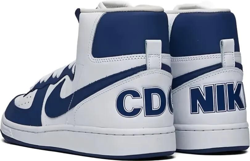 Nike x Comme Des Garçon Homme Plus Terminator High SP "Navy" sneakers Wit - Foto 4