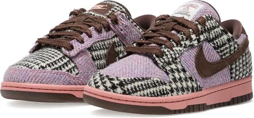 Nike x Harris Tweed Dunk Low sneakers Paars - Foto 5