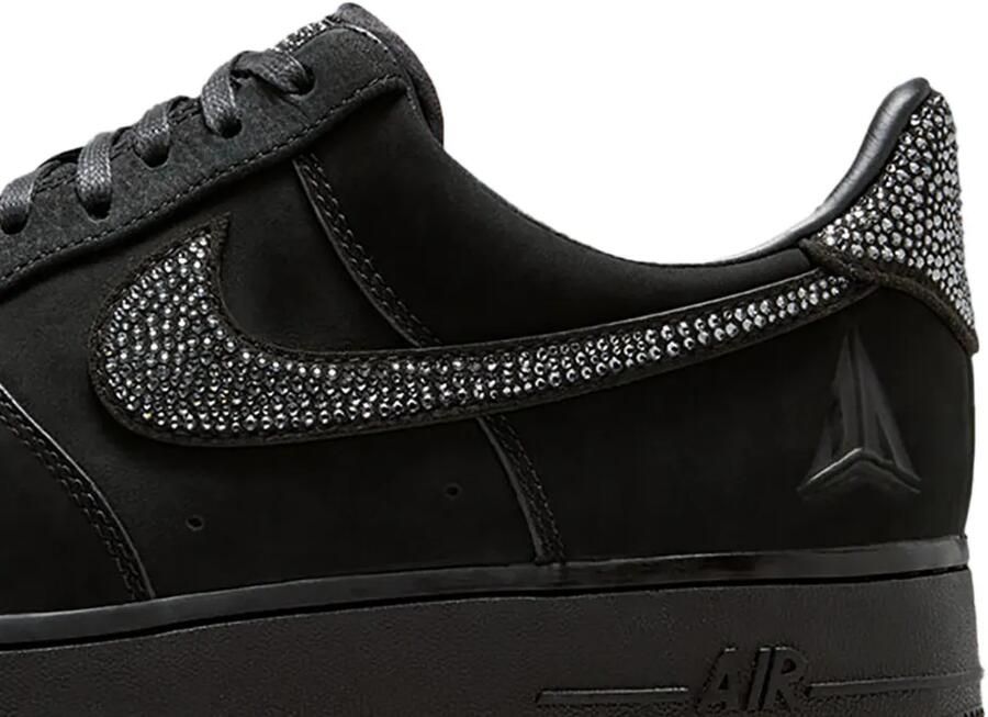 Nike x Ja Morant sneakers met metallic-applicatie Zwart - Foto 2