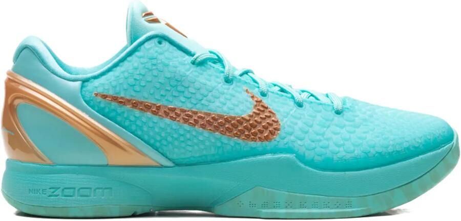 Nike x Jalen Brunson metallic sneakers Blauw
