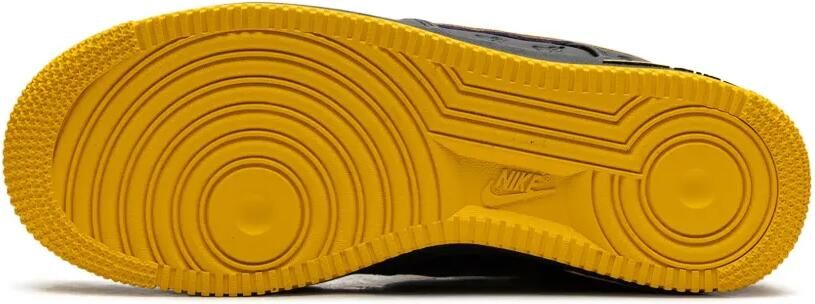 Nike x Kobe Bryant Air Force 1 "Lakers Away Black Varsity Maize Varsity Purple" sneakers Zwart - Foto 5