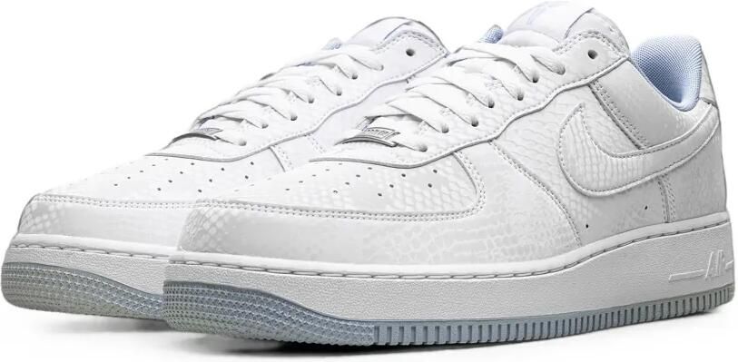 Nike x Kobe Bryant Air Force 1 low-top sneakers met slangen-effect Wit - Foto 3
